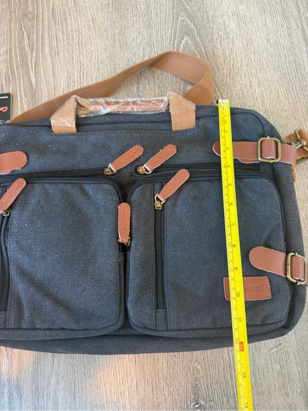 New!! CoolBELL Convertible Backpack Messenger Shoulder